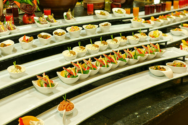 serving appetizer dishes in turkey